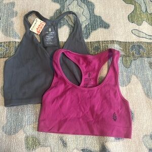 Free People Movement Ribbed Sports Bras